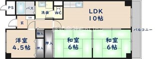 アバハイム西村の物件間取画像